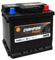 Akumuliatorius CHAMPION POWER AGM 50 AH R 540 EN (Automobilio)