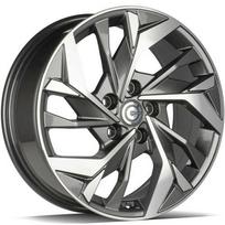 Ratlankis CARBONADO Sonic AFP R17x7 5x114.3 ET 40 CB 73.1 (Anthracite Front Polished) (690 kg)