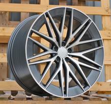 Ratlankis RACINGLINE FBX387 R22x10 5x112 ET 55 CB 66.6 (Grey Polished) (955 kg)
