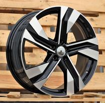 Ratlankis RACINGLINE SF502 R18x7.5 5x108 ET 50.5 CB 63.4 (Black Polished) (690 kg)