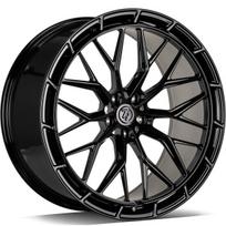 Ratlankis SEVENTY9 MF.13 BG R22x10.5 5x112 ET 35 CB 66.6 (Black Glossy) (850 kg)