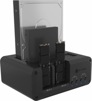 Raidsonic 4-bay Enclosure for 2x M.2 NVMe and 2x 2.5"/3.5" HDD/SSD | IB-2925MS-CU31 IB-2925MS-CU31 | 4250078175520