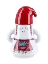 Kähler - Hammershøi Christmas Mother Elf Ø6 Cm White W. Deco - Kalėdiniai aksesuarai - Balta