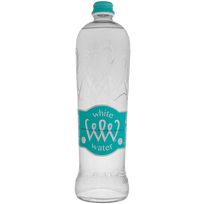 BALTAS VANDUO Mineralinis vanduo gazuotas stikliniame buteliuke 750ml