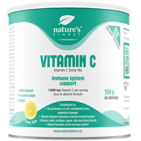 Geriausias gamtoje vitamino C gėrimų mišinys. Didelės dozės ir įsisavinimo vitamino C gėrimas su natūralia citrina, be cukraus. 250 g