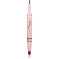 PUPA Milano Vamp! Creamy Duo lūpų kontūravimo dažai ir pieštukas „Du viename“ atspalvis 017 Timeless Rose 0.8 g