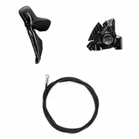 Shimano Dura-Ace Di2 ST-R9270-L / BR-R9270-F / 2 pavarų / Hidraulinis diskinis stabdys ir perjungiklis (priekinis, kairys)