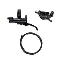 Shimano Deore XT BR-M8220+BL-M8200 / Dešinys / Black / Hidraulinių diskinių stabdžių komplektas