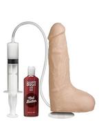 Varpos imitatorius su išbėgančia tikroviška sperma IT 30ml, smėlio spalvos