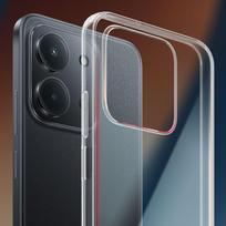 Telefono dėklas 3mk Clear Case skirtas Xiaomi Redmi 15C, skaidrus