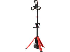 Hibridinis LED darbo prožektorius su trikoju | 100 W | 10 000 lm | 18 V / 110–240 V | be akumuliatoriaus (YT-818394)