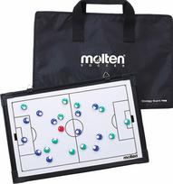 MOLTEN 45x30,5 cm Futbolo trenerio taktinė lenta