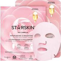 STARSKIN ® - 100% Camellia Nourishing & Brightening 2-Step Oil Sheet Mask Lakštinės veido kaukės 1 pieces female