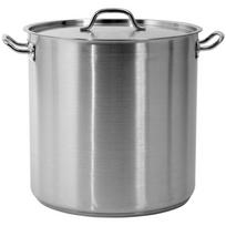 Yato puodas YG-00008, 50.3l, 40cm, 40cm, nerūdijantis plienas 21/0, dangtis, kapsulinis dugnas, indukcinis suderinamumas