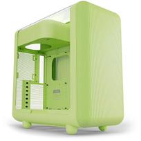 Hyte Kompiuterio korpusas CS-HYTE-X50G-MM, Midi Tower, ATX, E-ATX, Micro-ATX, Mini-ITX, Žalia, Grūdintas stiklas, USB-C 3.2 Gen 2