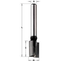 Cmt karbido freza 174.121.11, 12 mm, 40 mm, 8 mm, 2+1 pjovimo briaunos, medienai, sukimasis į dešinę
