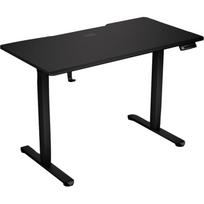 Endorfy Atlas S Electric EY8E007, elektrinis reguliuojamo aukščio stalas, 114x60 cm, 72-118 cm, 80 kg, juodas, ausinių laikiklis