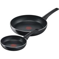 Tefal Keptuvių rinkinys C27890, 2 vnt, 20 cm, 28 cm, aliuminis, titano neprideganti danga, indukcinė, Thermo-Signal