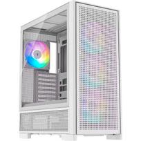 Silentware Air 2000 ARGB AIR2000WHITE, kompiuterio korpusas, baltas, Extended ATX, 7 ventiliatoriai, Tempered Glass, 2x USB 3.0