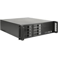 Inter-Tech Serverio korpusas IPC 3U-3508 88887335, 3U Rack, ATX, 8x 2.5/3.5 colio Hot-Swap, 2x 80mm ventiliatoriai