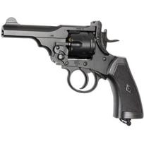 WEBLEY MKVI .455 Police cal.4.5 mm Diabolo cartridge 6-shot barrel 4’ CO2 Black Ekp to17J
