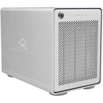 OWC Mercury Elite Pro Quad, Drive Enclosure (silver, USB 3.2 Gen 2, RAID Ready)