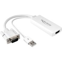 DeLOCK Adapter - VGA + USB - HDMI