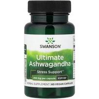 Swanson Vitamins, Ašvaganda, 250 mg, 60 veganiškų kapsulių