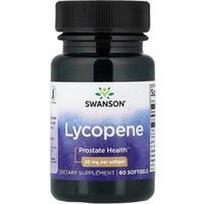 Swanson Vitamins, Likopenas, 20 mg, 60 minkštųjų kapsulių