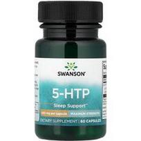 Swanson Vitamins, 5-HTP, maksimalaus stiprumo, 200 mg, 60 kapsulių