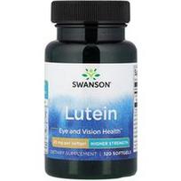 Swanson Vitamins, Liuteinas, didesnės koncentracijos, 20 mg, 120 minkštųjų kapsulių