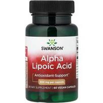 Swanson Vitamins, Alfa lipoinė rūgštis, 300 mg, 60 veganiškų kapsulių