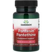 Swanson Vitamins, Pantesin® Pantethine, 60 minkštųjų gelių (300 mg viename minkštame gelyje)