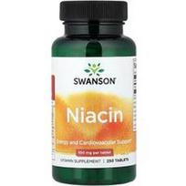 Swanson Vitamins, Niacinas, 100 mg, 250 tablečių