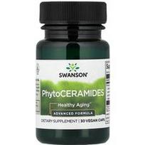 Swanson Vitamins, Fitokeramidai, 30 veganiškų kapsulių (30 mg vienoje kapsulėje)