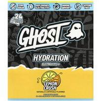 Ghost, „Hydration Electrolytes+“, citrinų skonio, 24 lazdelės po 9 g (0,32 uncijos)