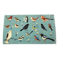 Iš kokoso pluošto grindų kilimėlis 43x73 cm Garden Birds – Rex London
