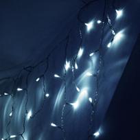 LED varveklių užuolaida, 500 LED, 20 m, šaltai balta