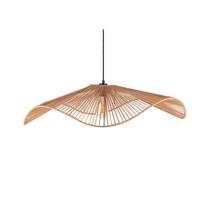Natūralios spalvos iš metalo kabantis šviestuvas ø 80 cm su gaubtu iš virvės Sombra – Leitmotiv