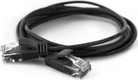 Wantec Wantec wW Patch Cable CAT6A (rand 2,8mm) UTP black 20m (7321) | 7321 | 4250367773215