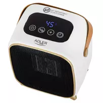 Keraminis šildytuvas su ventiliatoriumi ADLER AD 7762 1000W Balta