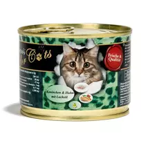 O’CANIS Rabbit and chicken with salmon oil - šlapias kačių maistas - 200g