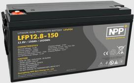 Akumulators LiFePO4 12 8 V 150Ah lub T16 (M8) złączem NPP | LFP12.8-150Ah | 8719845200804