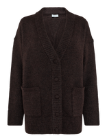 Topshop - Tsrinna Ls Long Cardigan Knt - Megztinis - Ruda