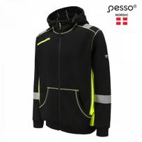 Džemperis Jersey_HV, juoda/geltona M, Pesso