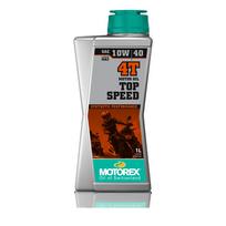 Variklio alyva MOTOREX TOP SPEED 4T 10W40 1L. 10w-40