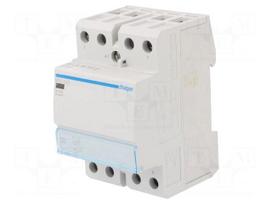 Contactor: 2-pole installation | 63A | 230VAC | NO | ESC | -10÷50°C