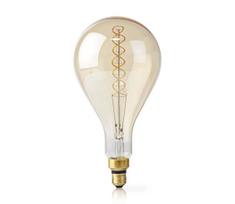 Nedis LEDBTFE27A160 - LED reguliuojama lemputė FILAMENT A160 E27/5W/230V 2000K