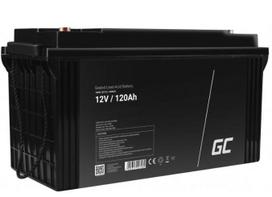 12V 120Ah akumuliatorius :: AGM :: VRLA : 12 voltų, 120 ampervalandžių (Ah)