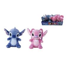 DISNEY Stitch ir Angel pliušinis žaislas, 17 cm, asort., 6315870481X12